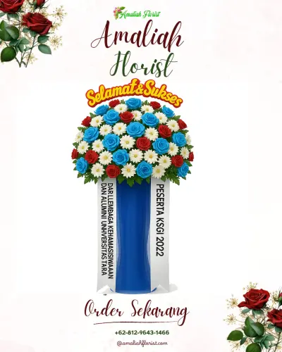 Standing Flower di Pelabuhan Brantas Mojokerto